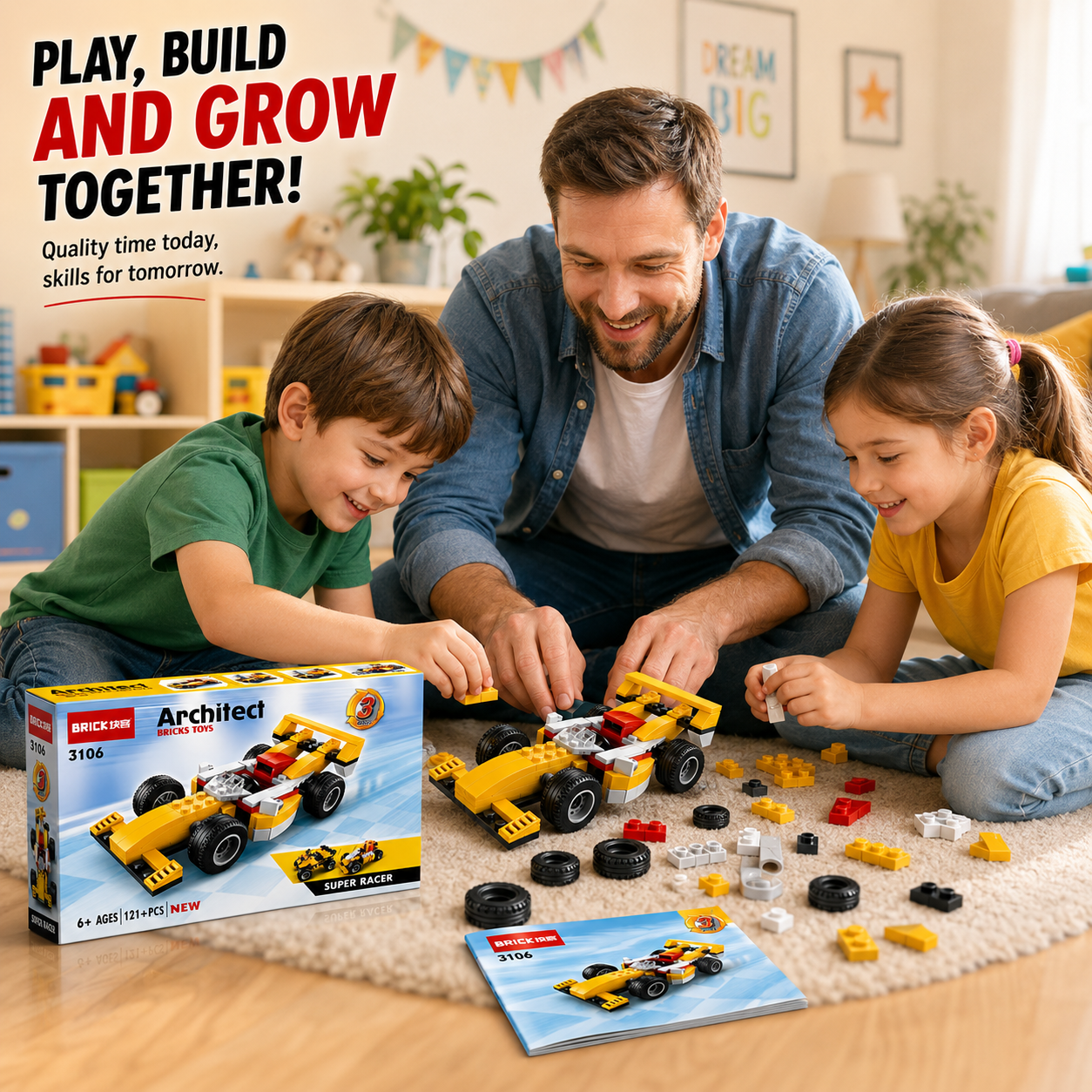 Architect Bricks Toys (Super Racer)
