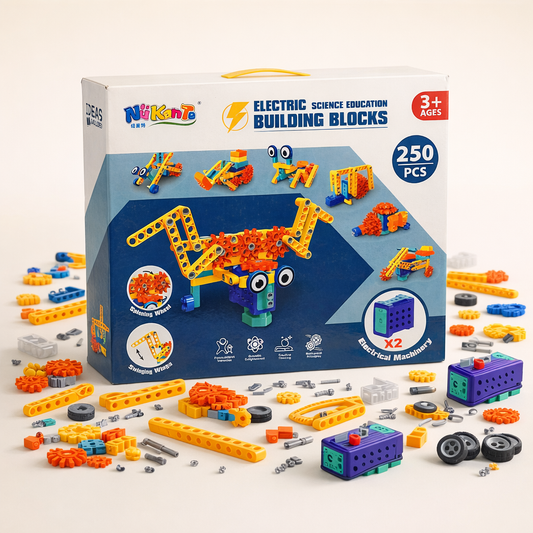 Electric Science Education Building Blocks (250+ Pieces)