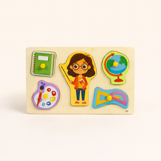 3D Puzzle Blocks Professions (Teacher)