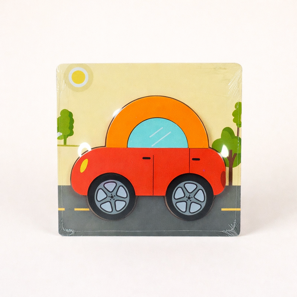 Single 3D Block Puzzle Car