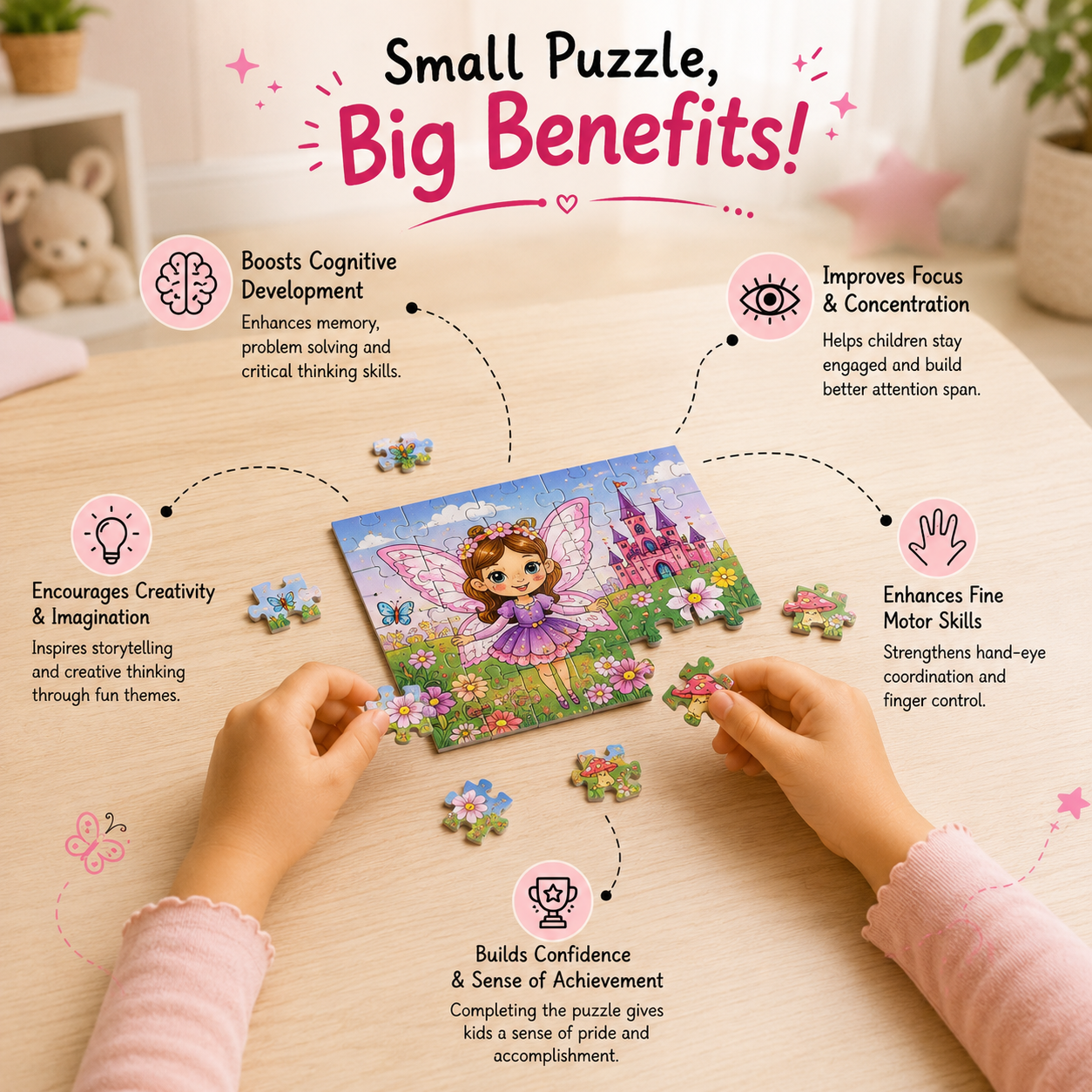 Multi-Character Cartoon Puzzle Set