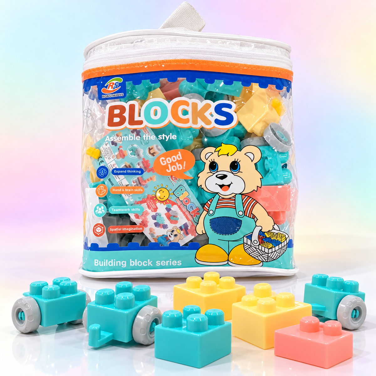 Colorful Building Blocks Set – Creative Construction Toy