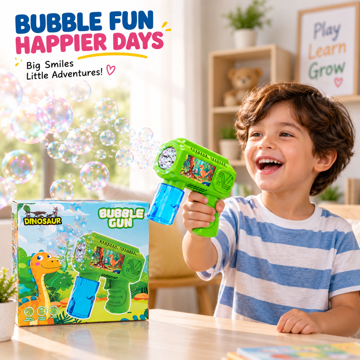 Bubble Gun - Dino