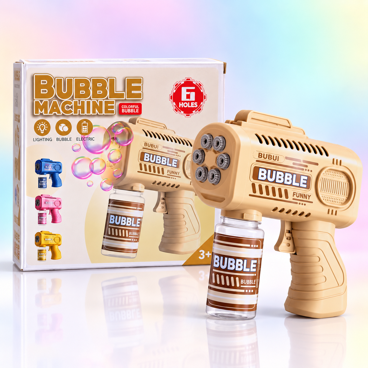 Bubble Gun Machine