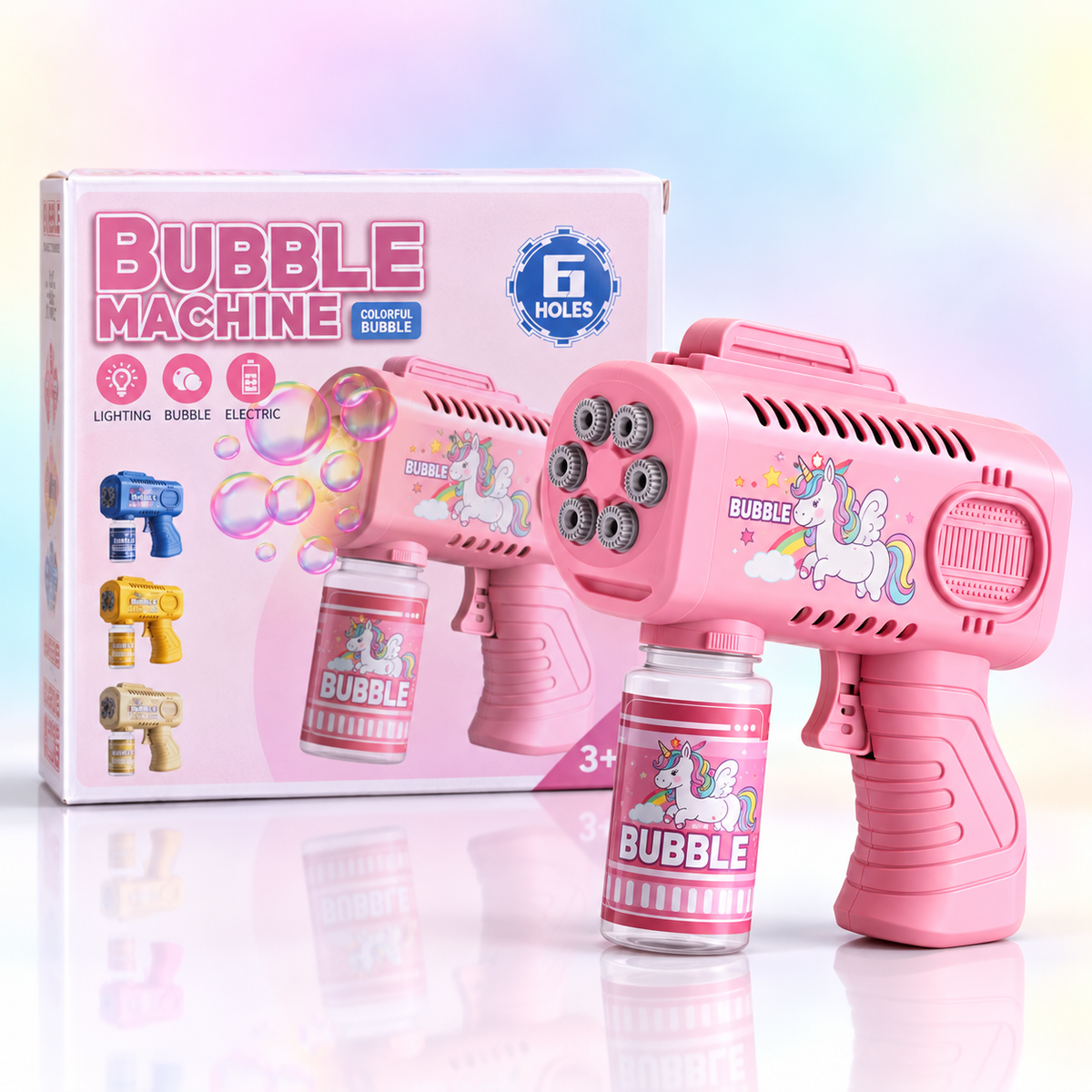 Bubble Gun Machine