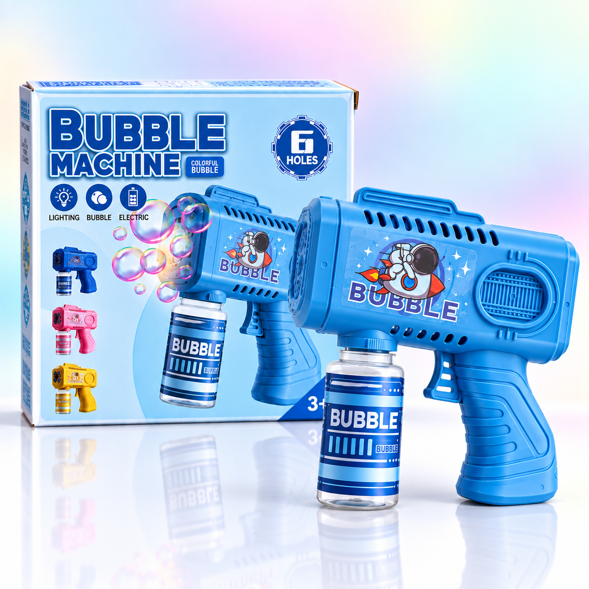 Bubble Gun Machine