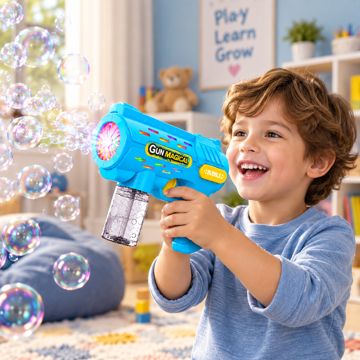 Electric Bubble Gun