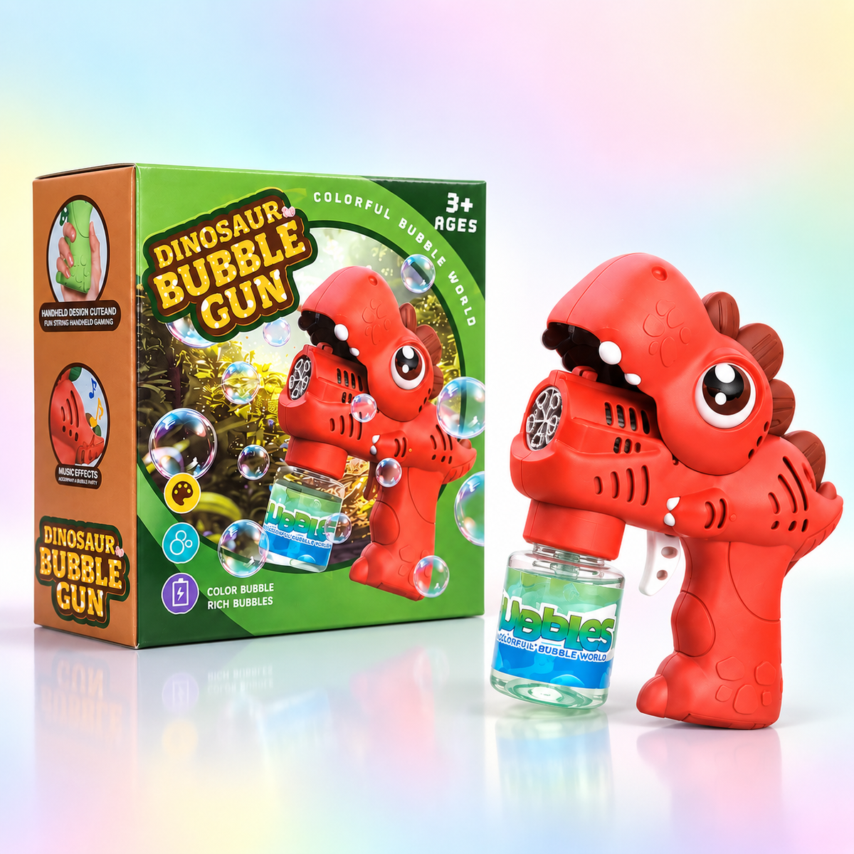 Dinosaur Bubble Gun