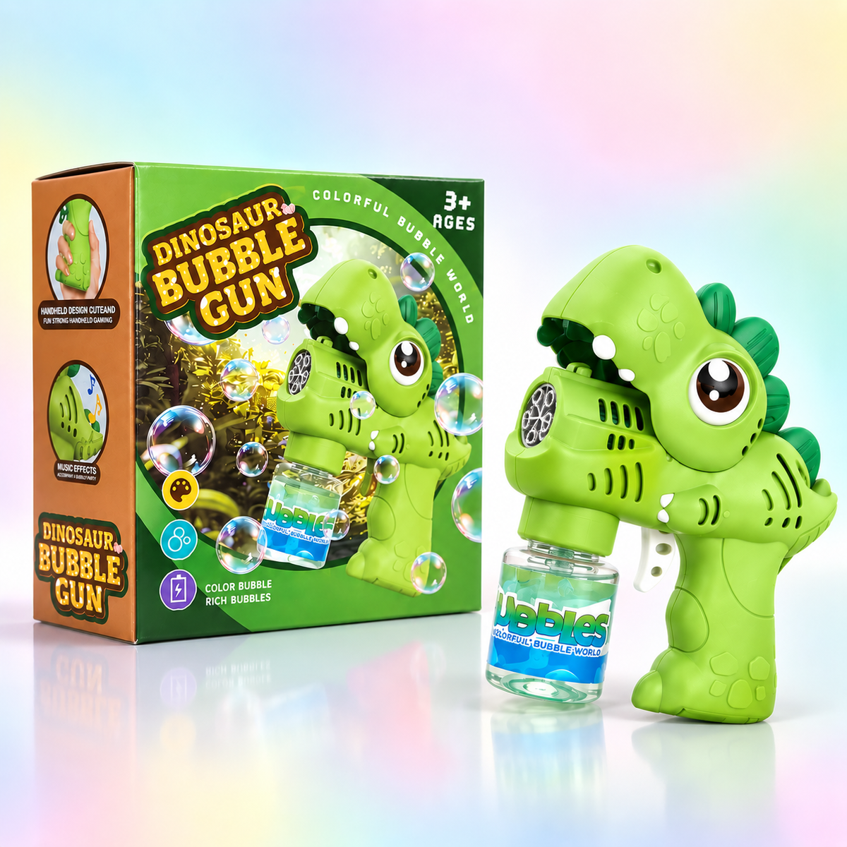 Dinosaur Bubble Gun