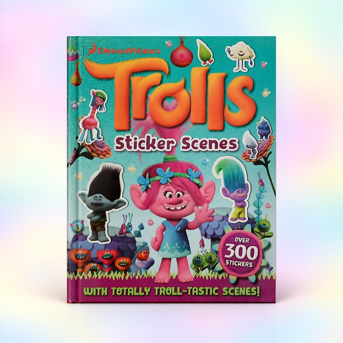 Trolls Sticker Scenes Activity Book – Over 300 Stickers