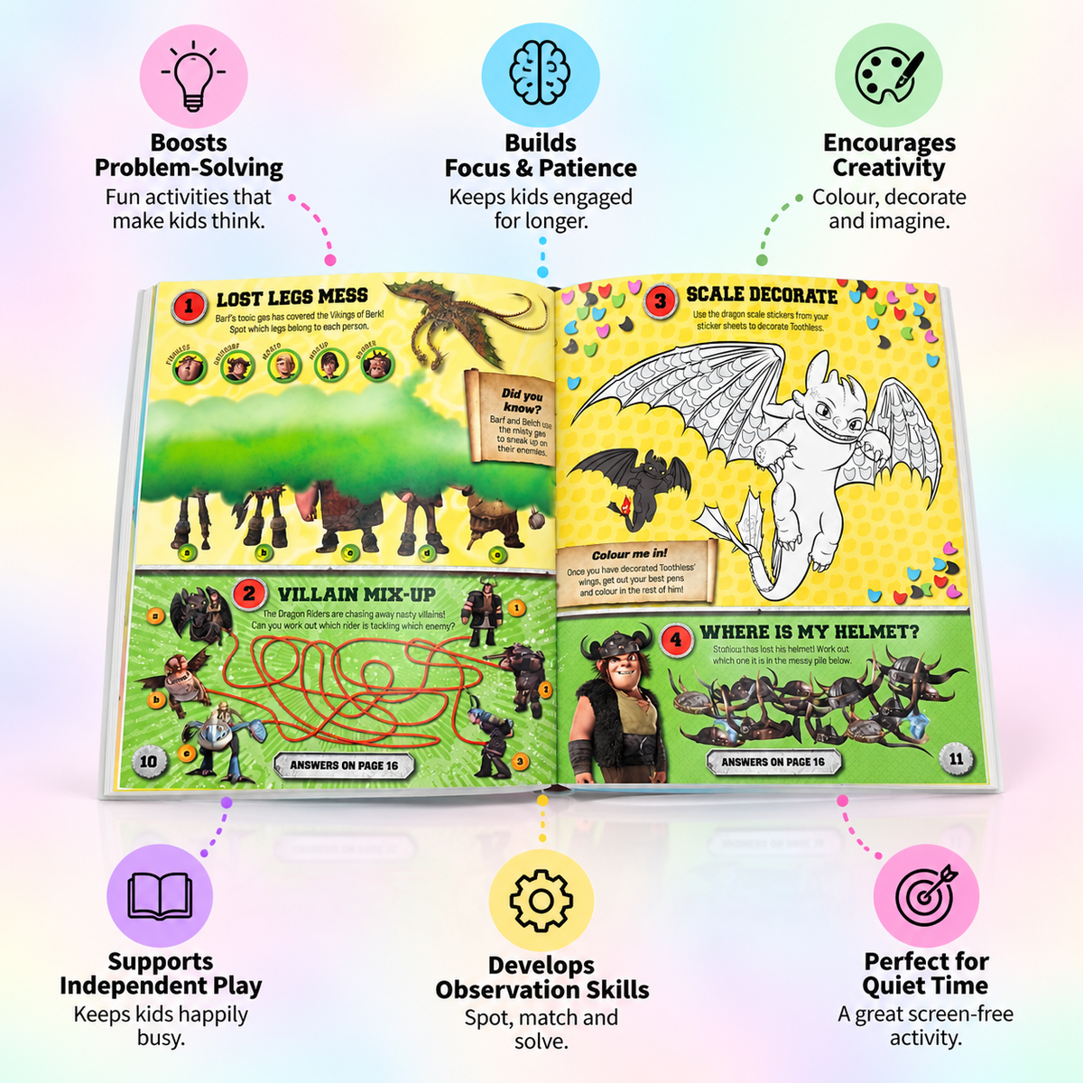 Dragons: Riders of Berk Ultimate Sticker & Activity Book