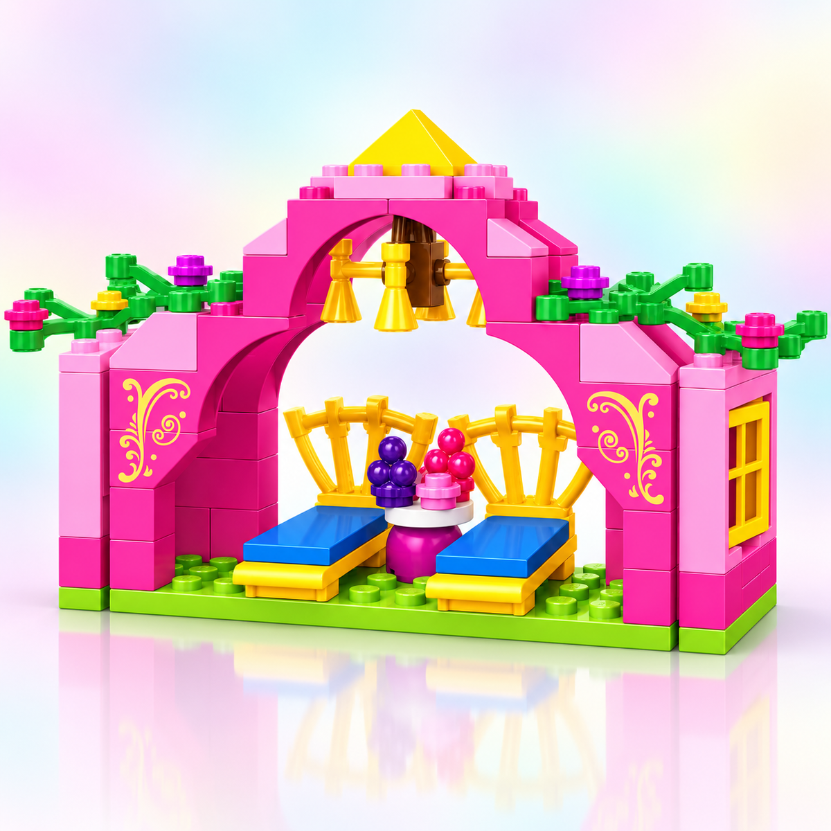 BLOX Fantasy World Doll House Building Blocks Set