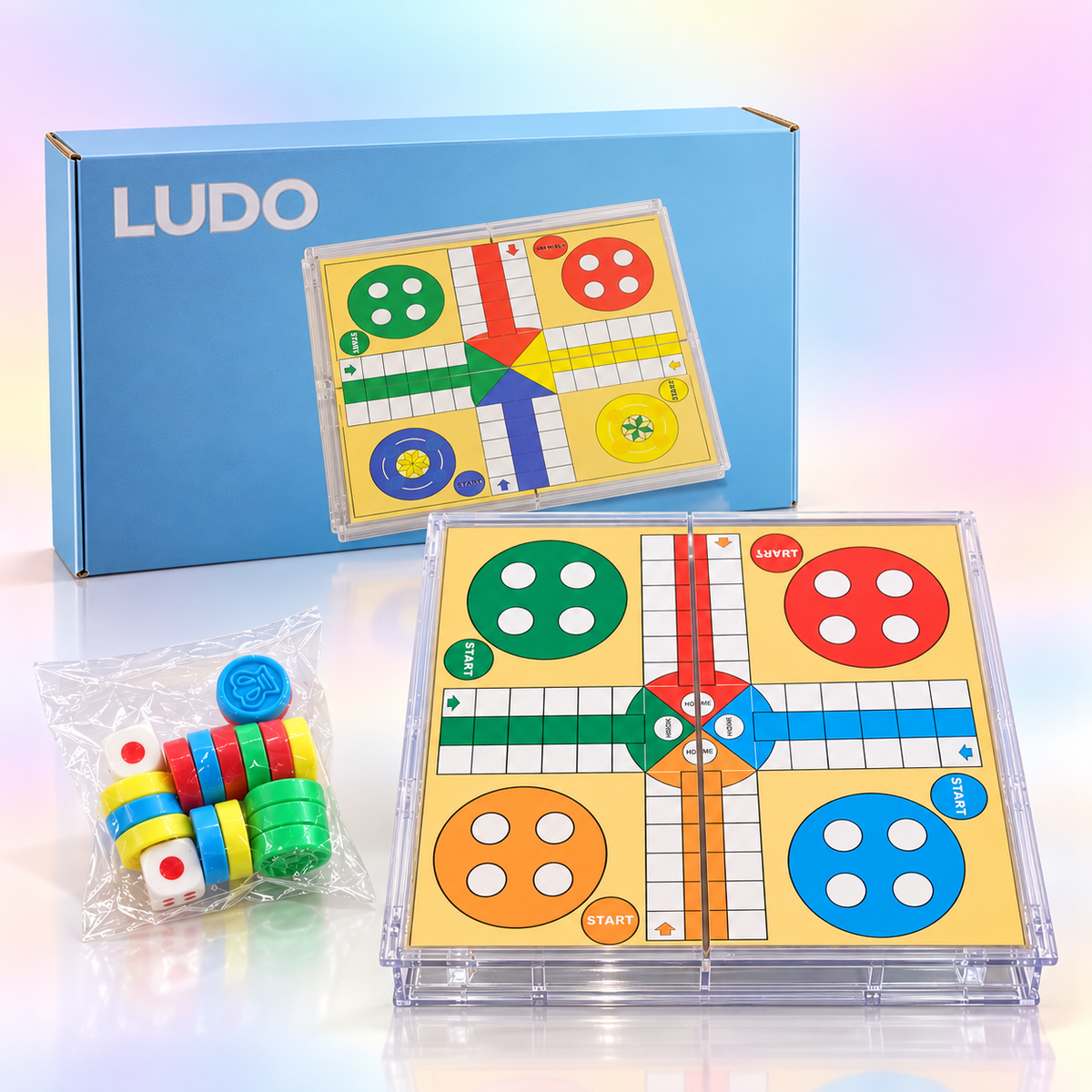 Ludo Board Game – Classic Family Strategy Game