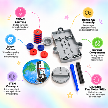 12-in-1 STEM Magnet Science Experiment Kit