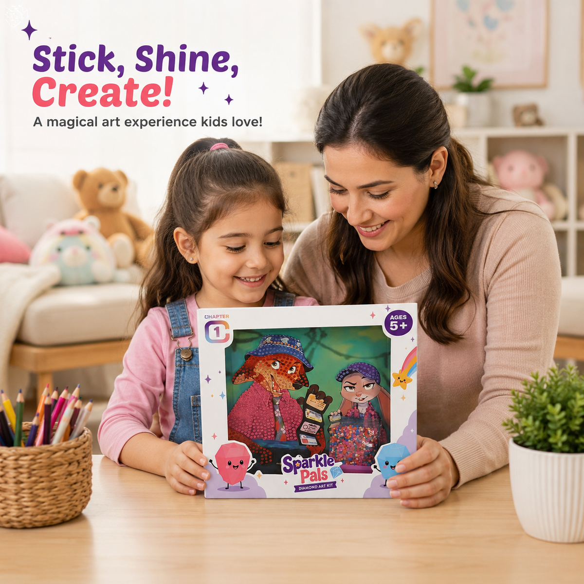 Sparkle Pals Diamond Art Kit (Large)