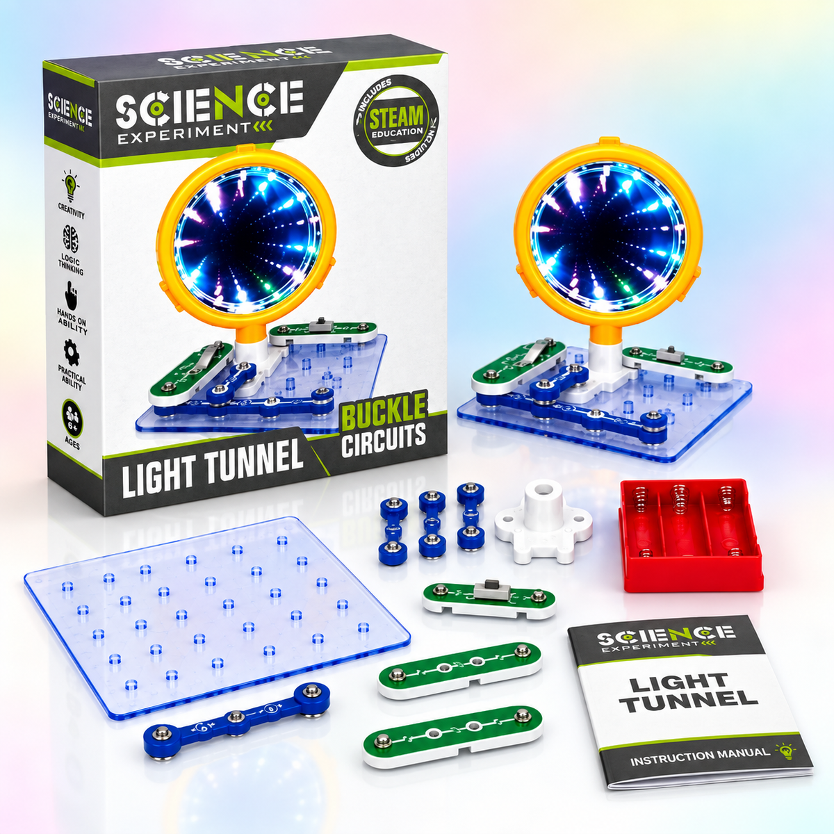 Science Experiment Light Tunnel