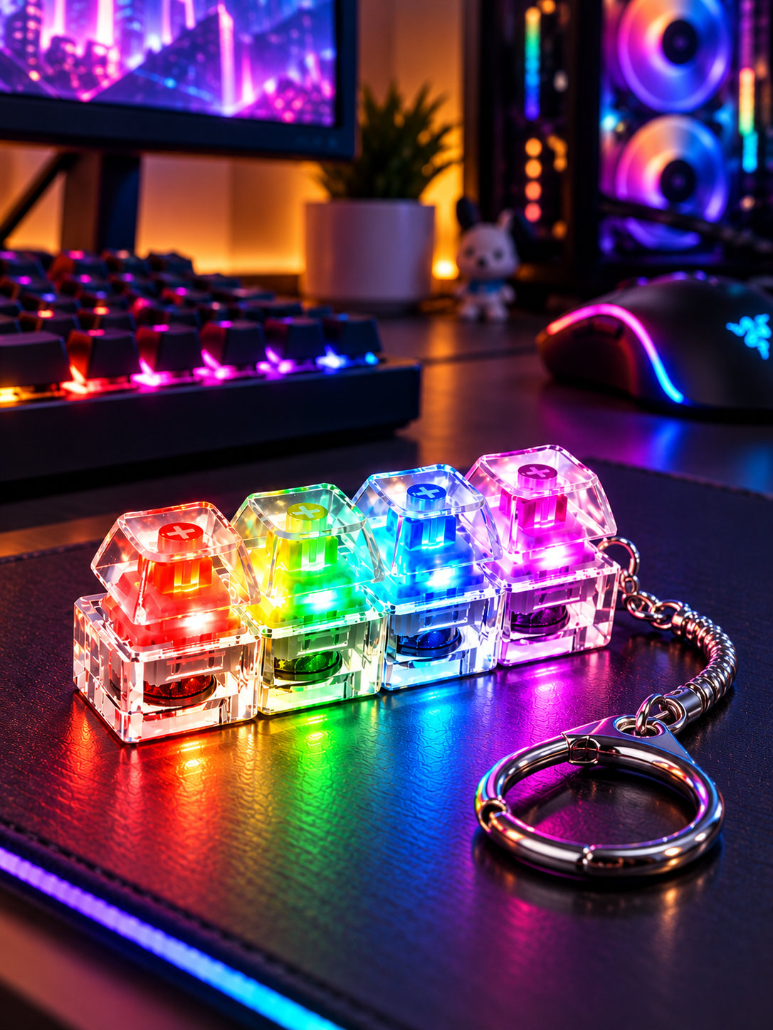 ClickLit Keychain