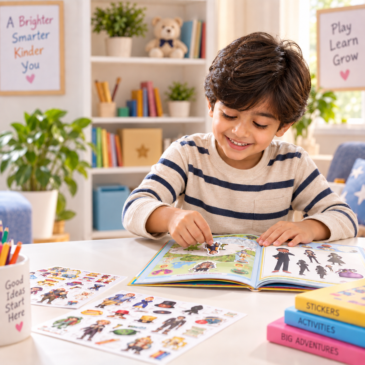 Super 4 Sticker & Activity Fun Book – 450+ Stickers