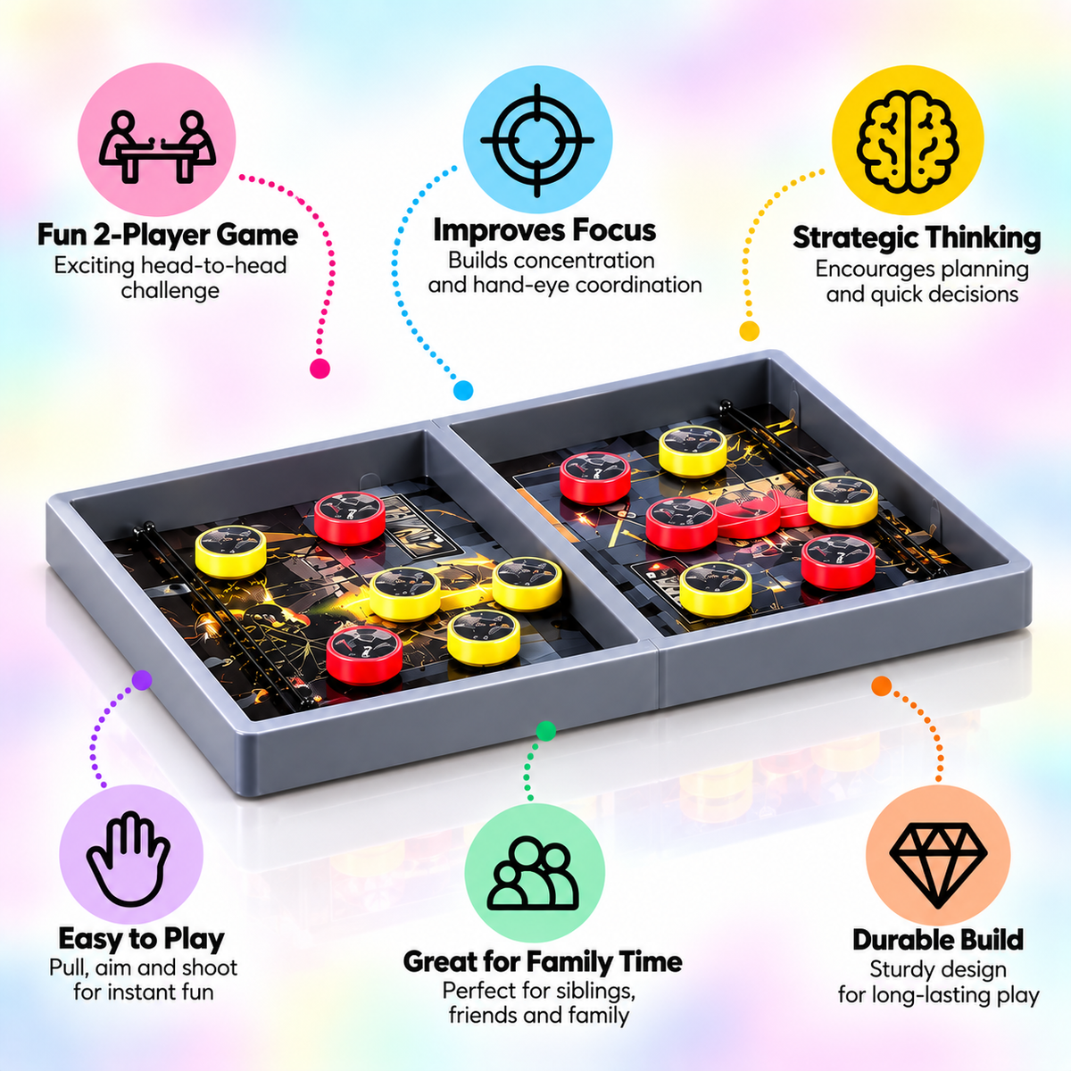 PUCKET Tactical Puck Game – Be the Winner