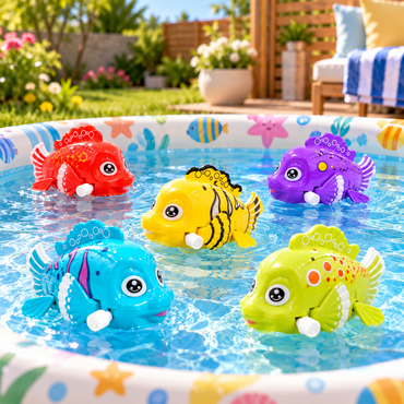 Marine Clown Fish Wind-Up Toy – Assorted Variations