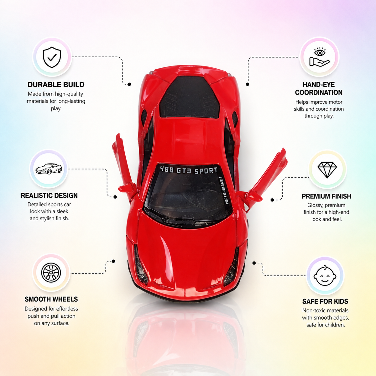 Detailed Scale Model Car