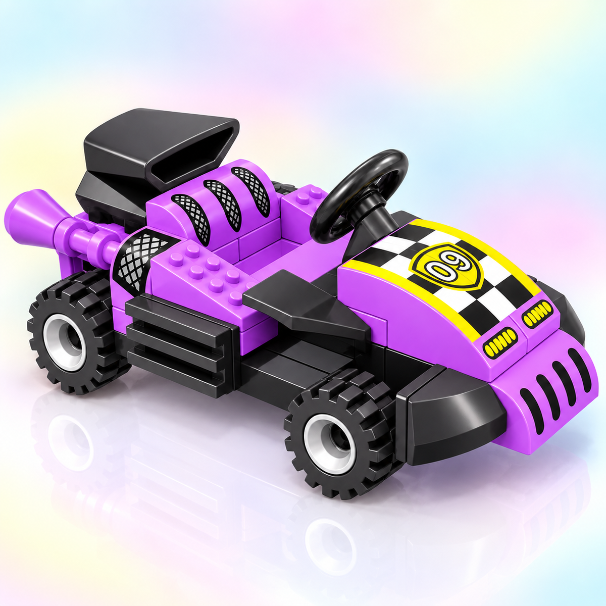 BLOX Speed Champions Pull-Back Racing Car Building Blocks