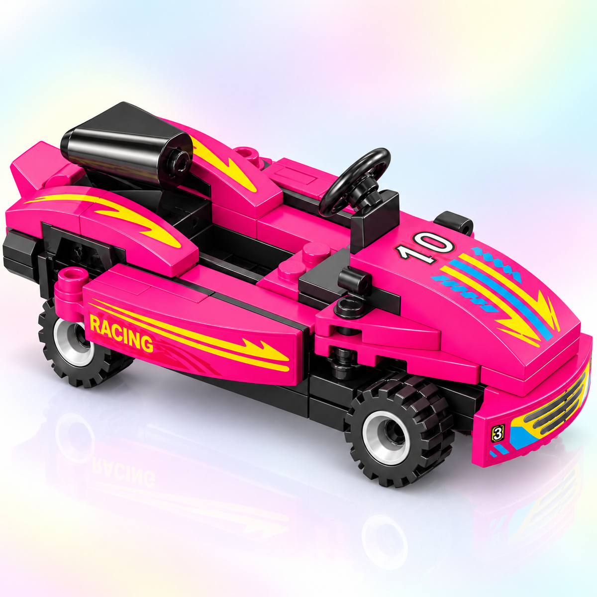 BLOX Speed Champions Pull-Back Racing Car Building Blocks