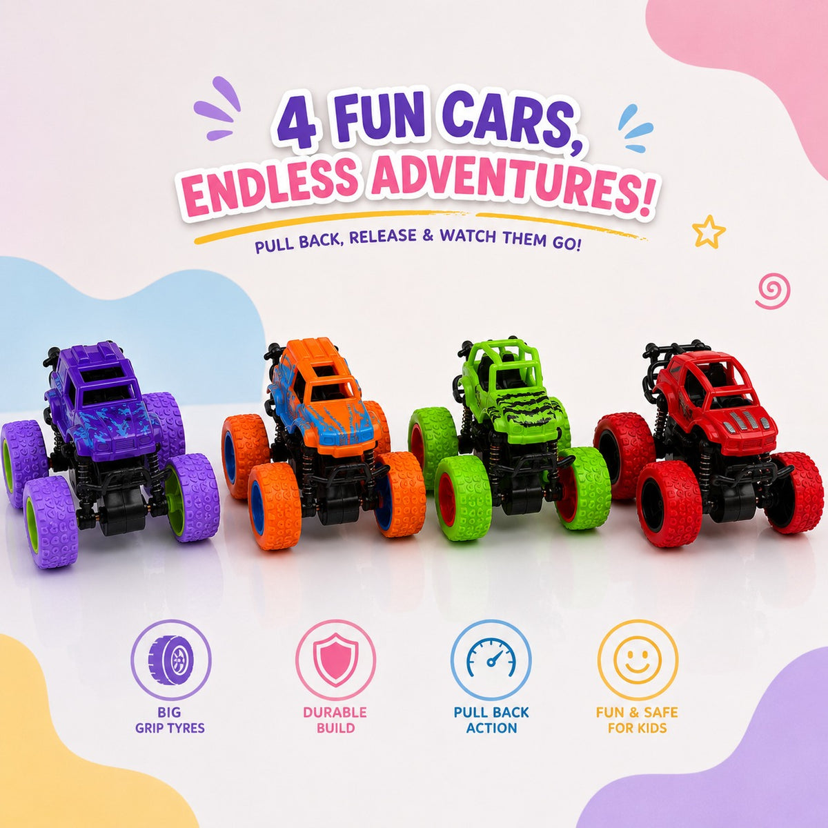 Swing Stunt Buggy – 4x4 Off-Road Stunt Car