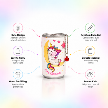 Wet Wipes Mini Can – Unicorn & Panda