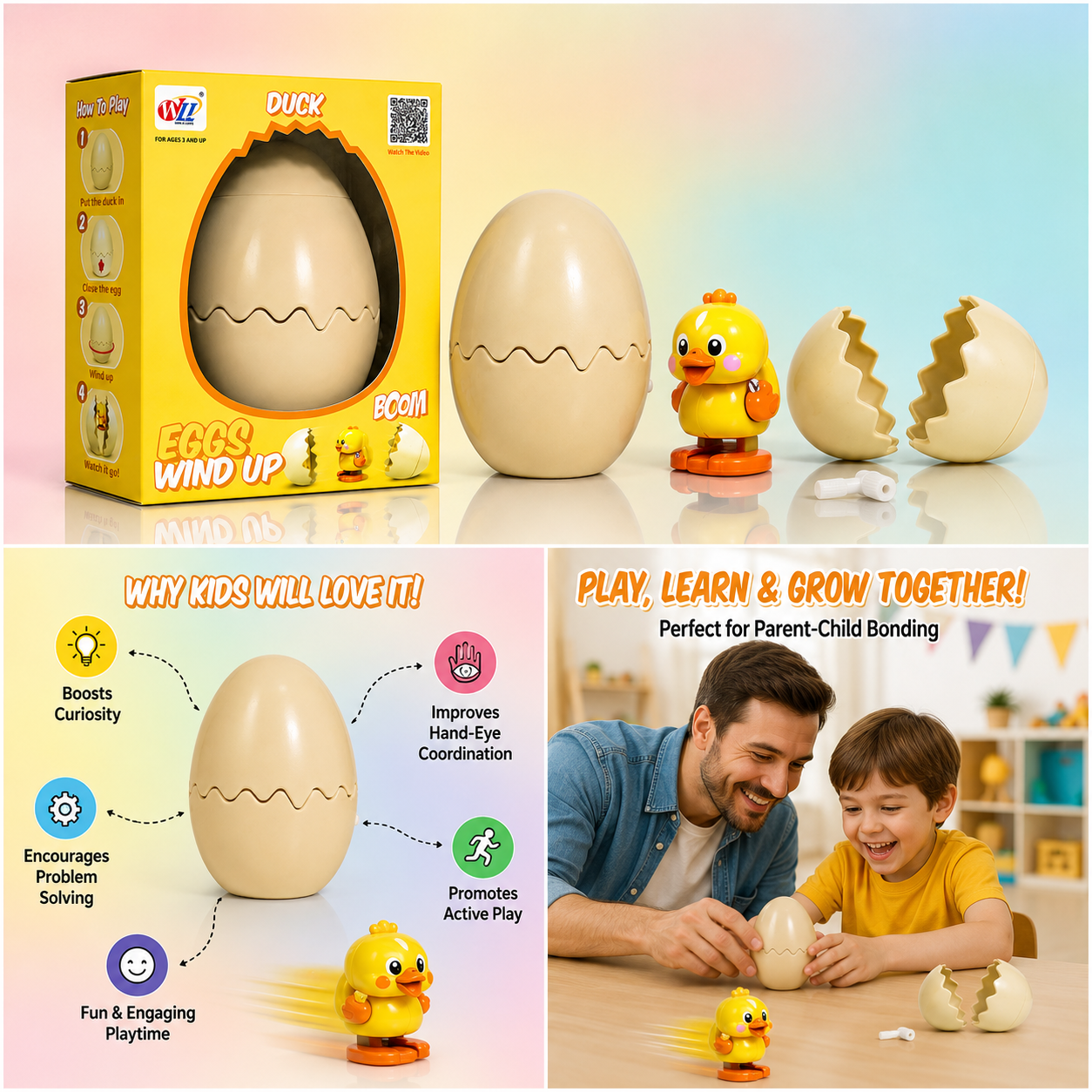 Eggs Wind Up Boom