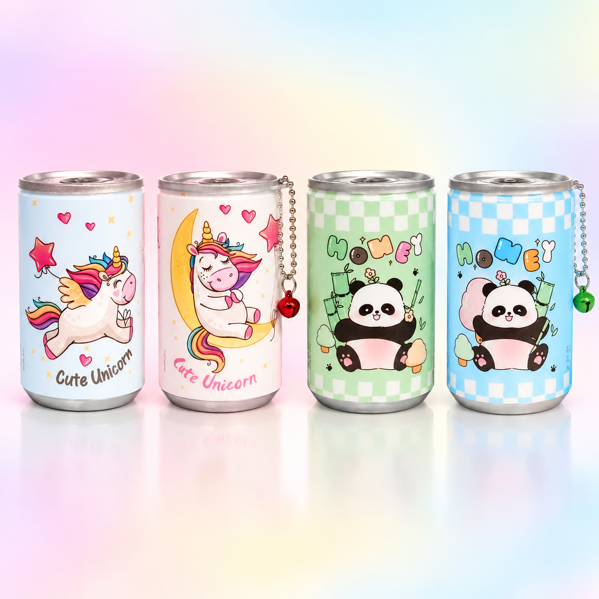 Wet Wipes Mini Can – Unicorn & Panda