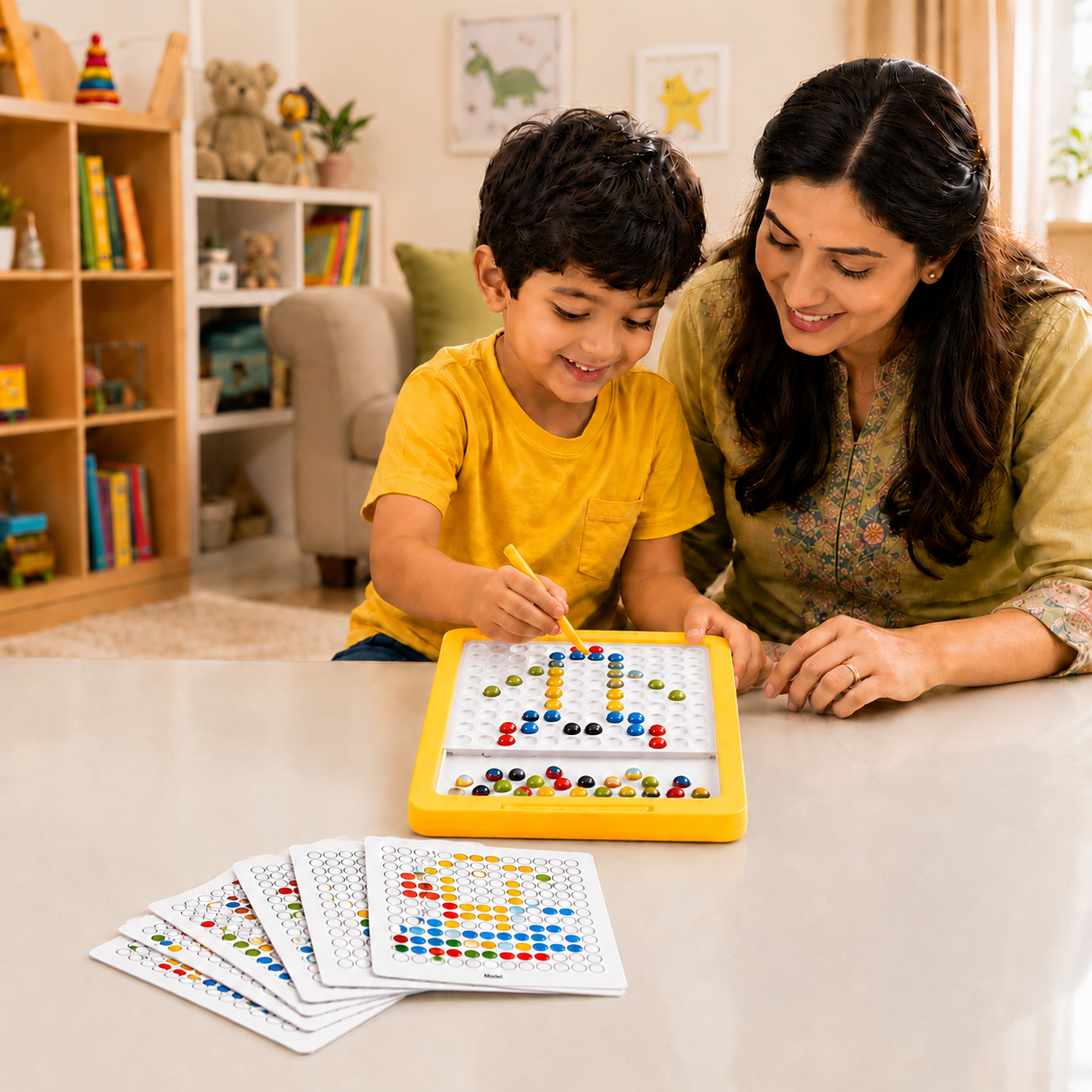 Magnetic Drawing Board (20 Cartoon Patterns)