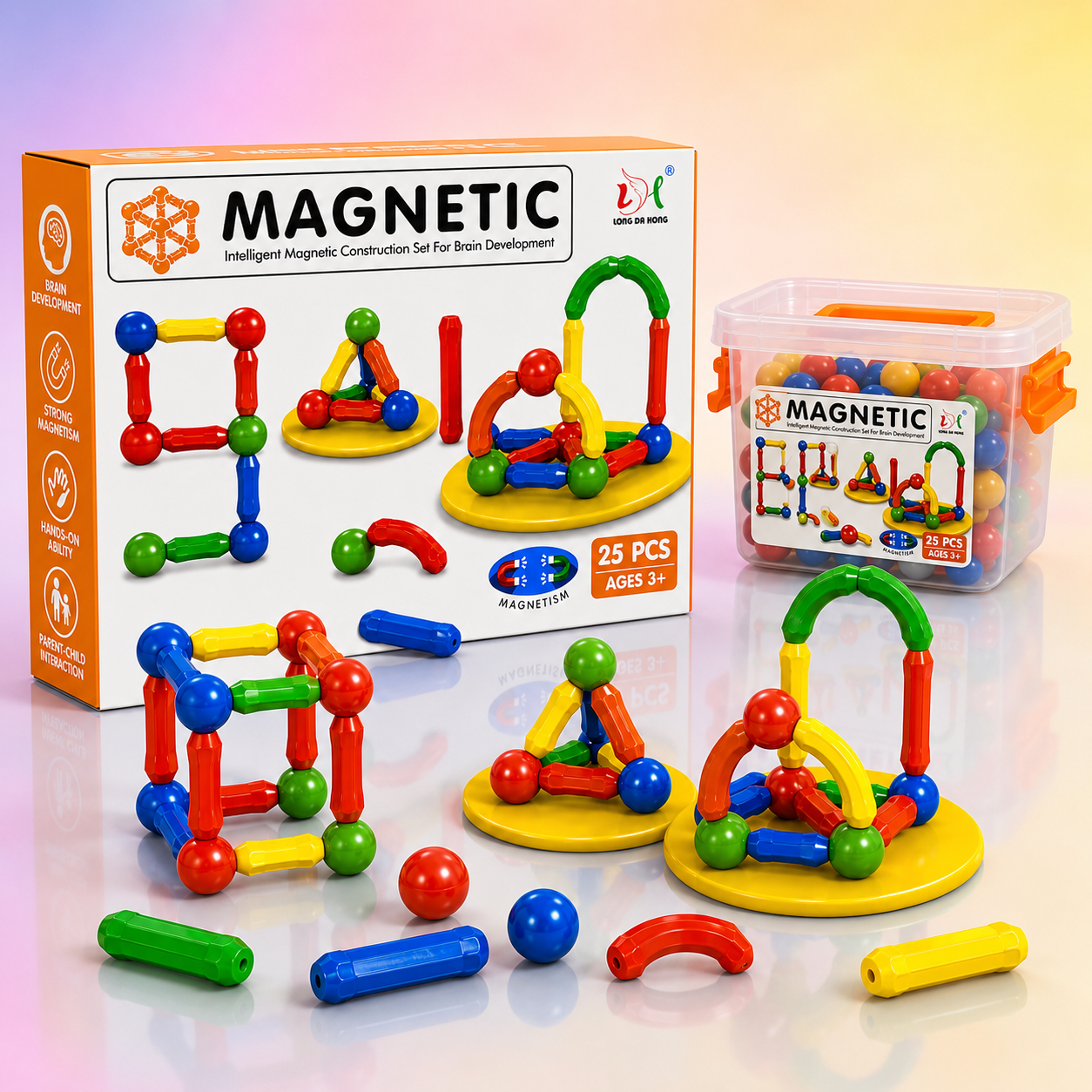 Stem Magnetic Sticks (25Pcs)