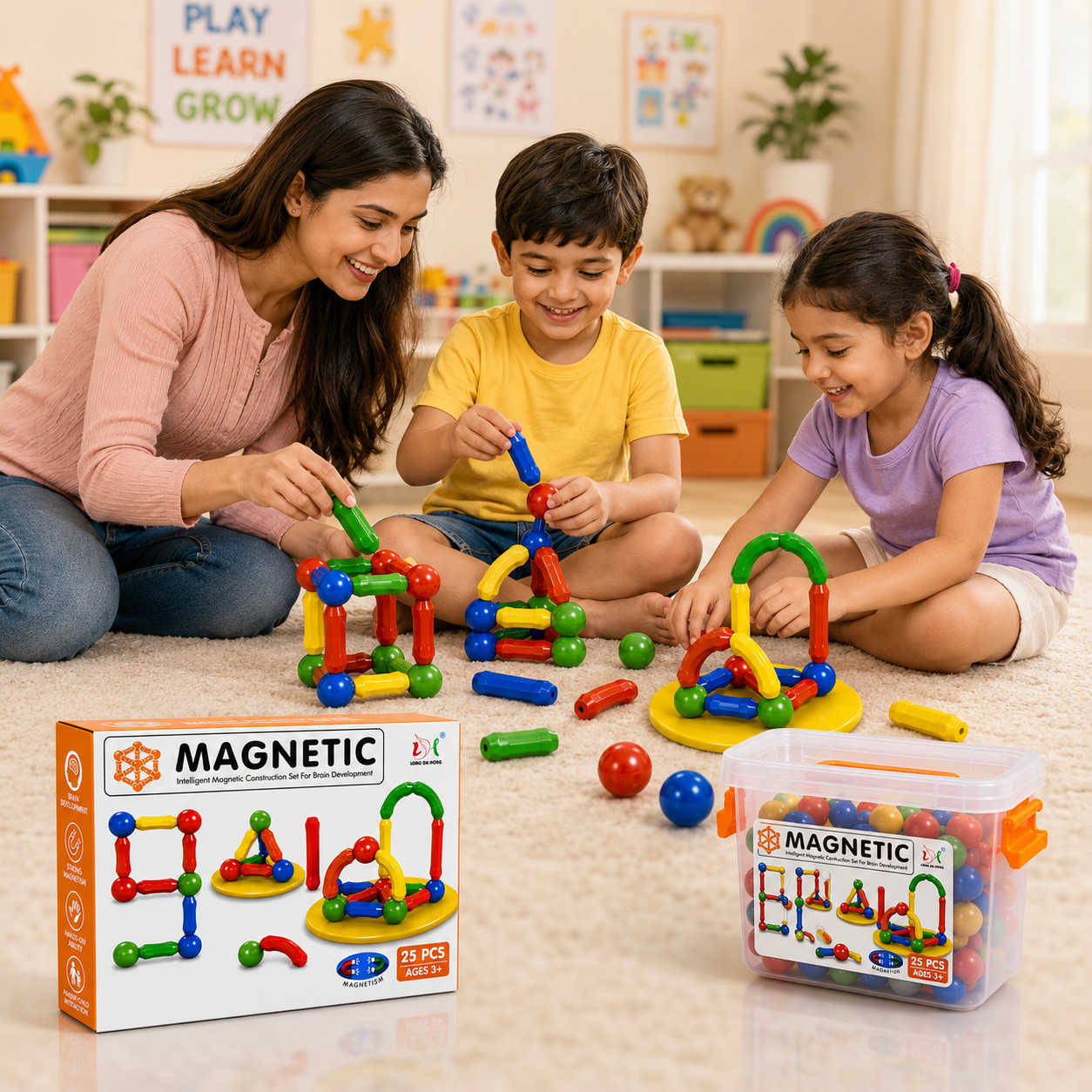 Stem Magnetic Sticks (25Pcs)