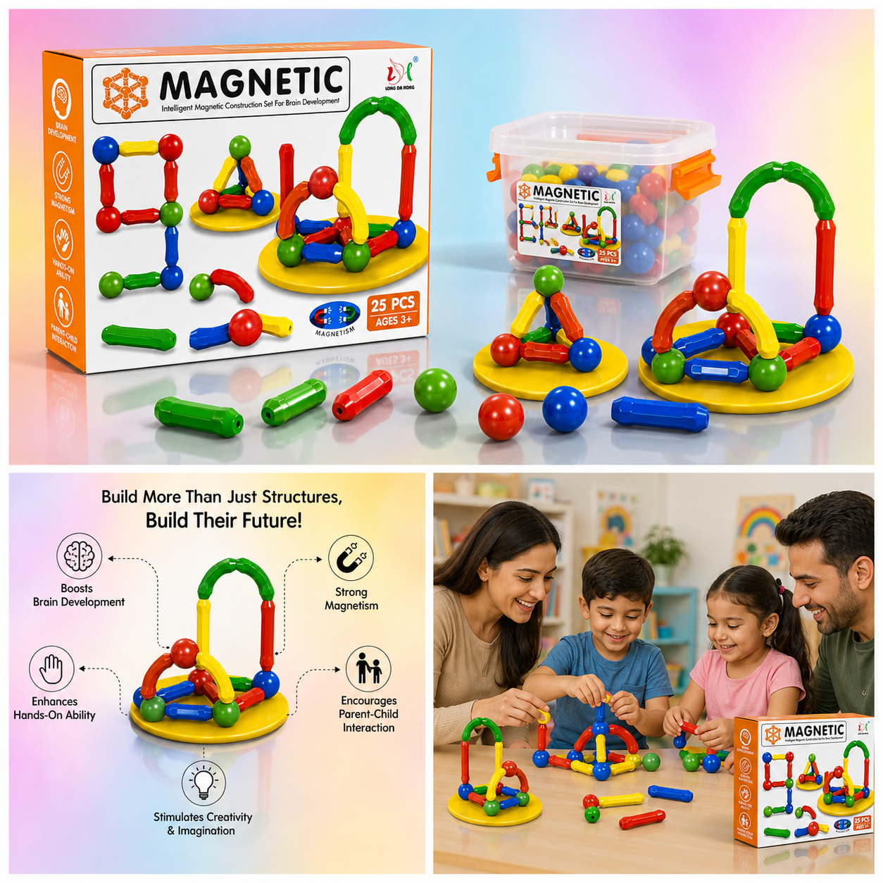 Stem Magnetic Sticks (25Pcs)