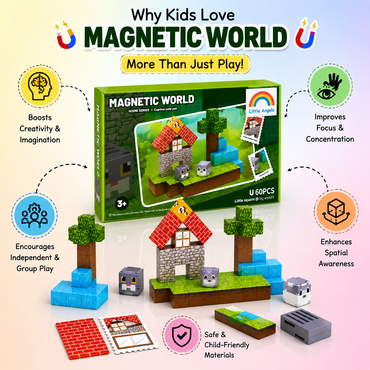 Magnetic World – Captive Cute Pet (60 Pieces)