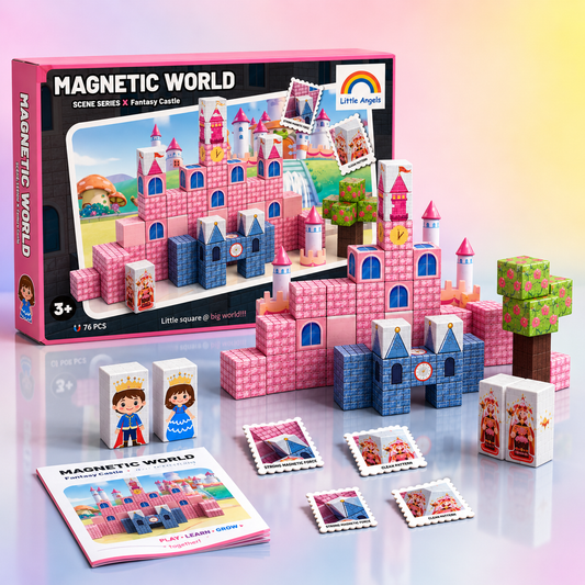 Magnetic World - Fantasy Castle (76 Pcs)