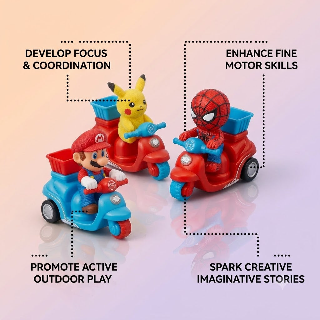 Mini Motorcycle (Multi-Character)
