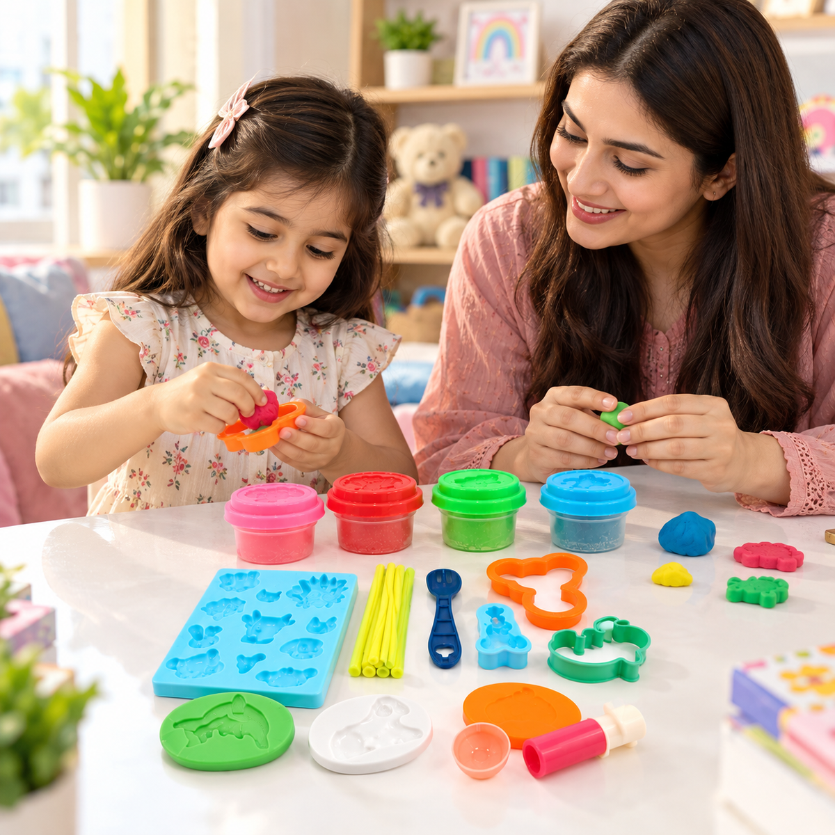 Magic Dough Animal World – Modeling Dough & Mould Set