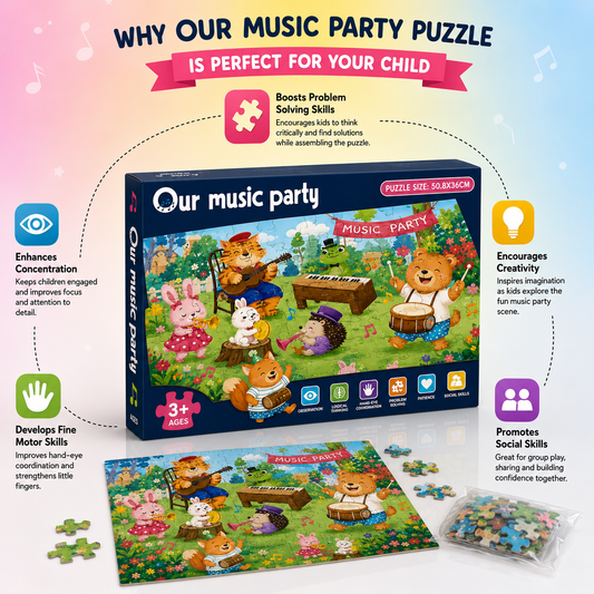 Our Music Party Puzzle