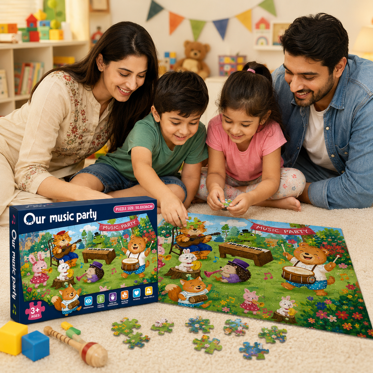 Our Music Party Puzzle
