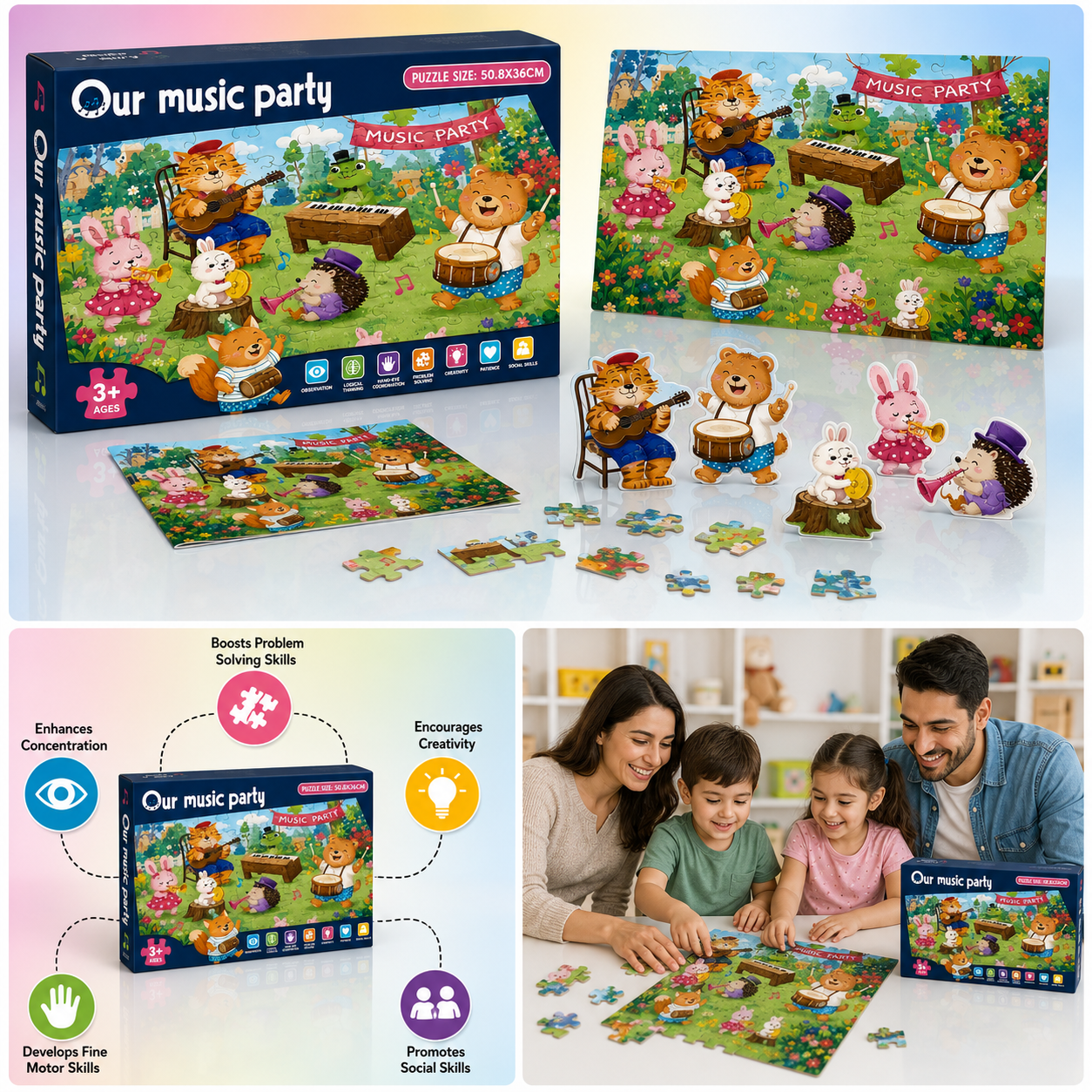 Our Music Party Puzzle