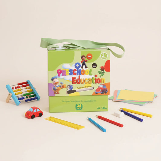 "PRESCHOOL Education" 36-Piece Learning Set (NO:F-196)