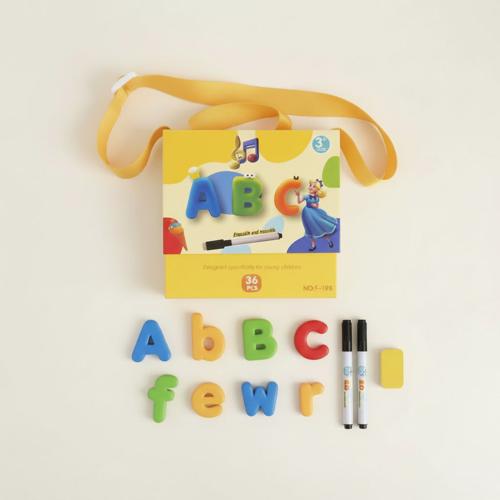 ABC Erasable Magnetic Letters Learning Set | 36 Pieces