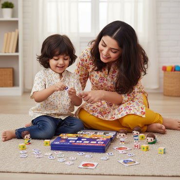 Educational Wooden Matching Letter Spelling Game for Kids