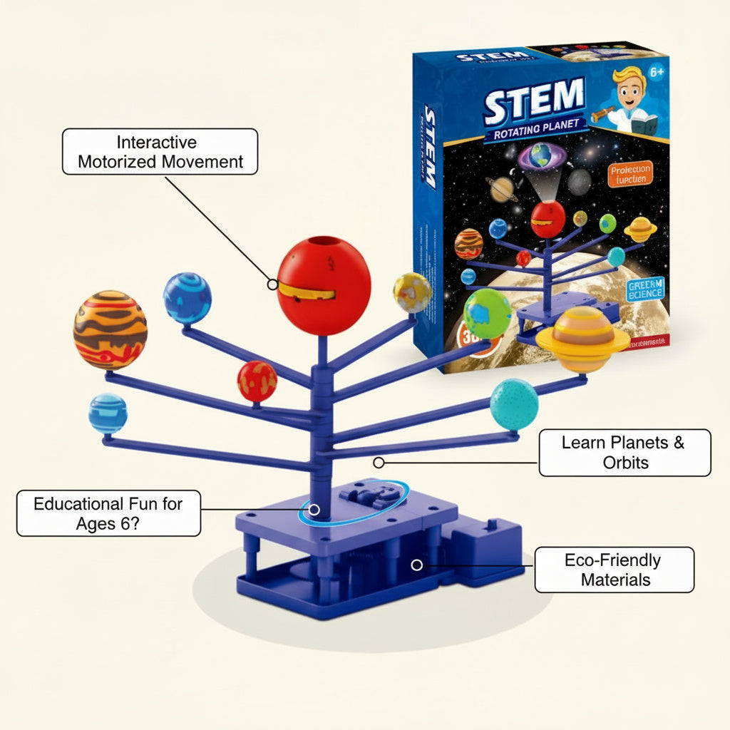 Cosmos with the STEM Rotating Planet Kit