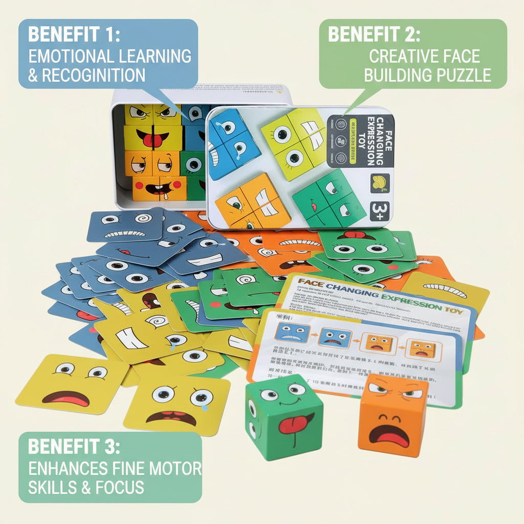 Face Changing Expression Toy: The Ultimate Emotional IQ Builder