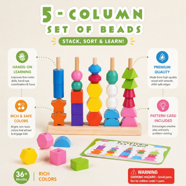 5 Column Set of Beads