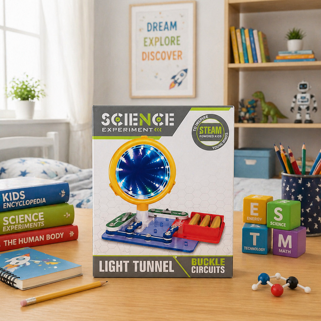 Science Experiment Light Tunnel
