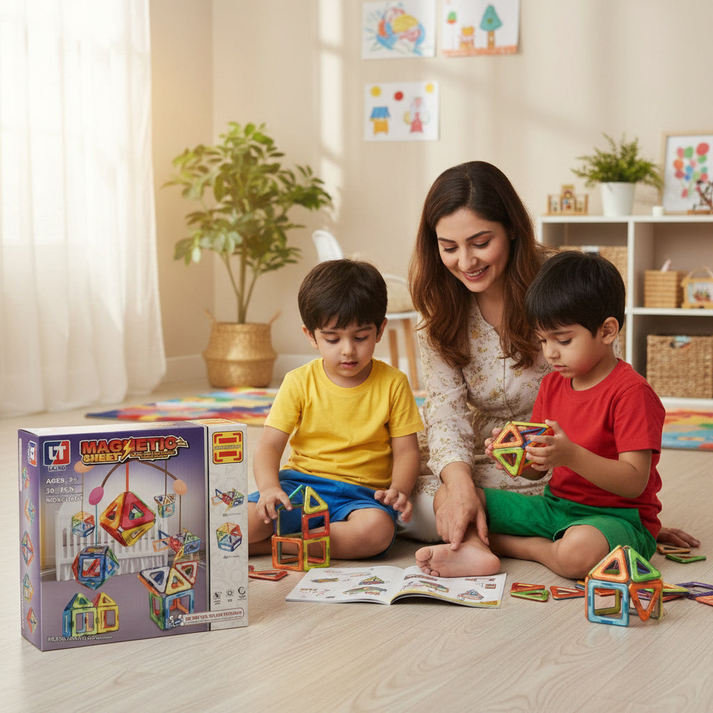 Magnetic Sheet Tiles Set